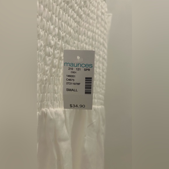 White A-line Sundress - Picture 6 of 6